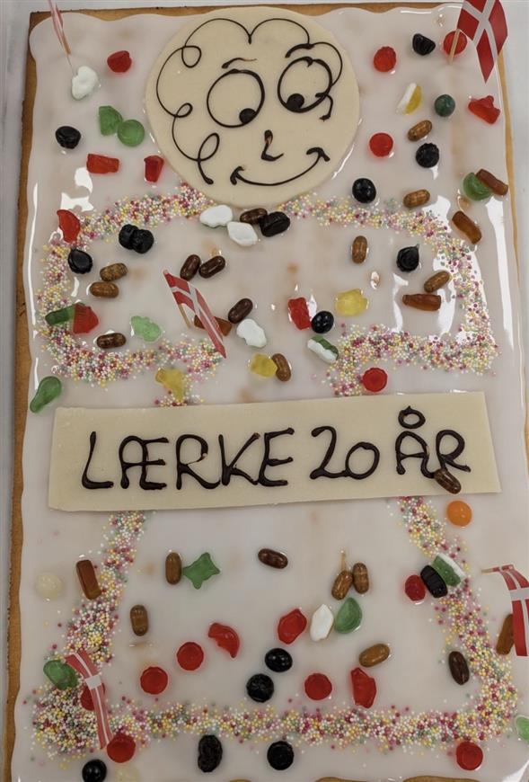 Kagemand - Hindbærsnitte